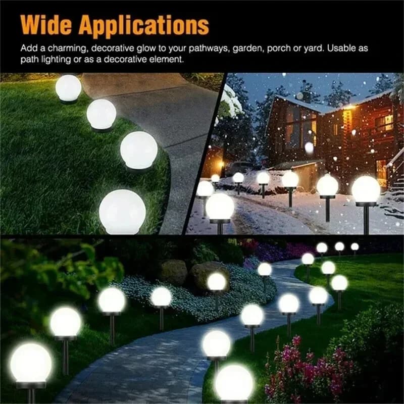 Güneş Enerjili LED Havai Fişek Bahçe Lambası