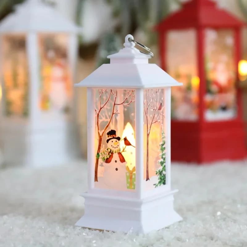 Mini LED Mum Fener Gece Lambası, Cadılar Bayramı Dekorasyonu