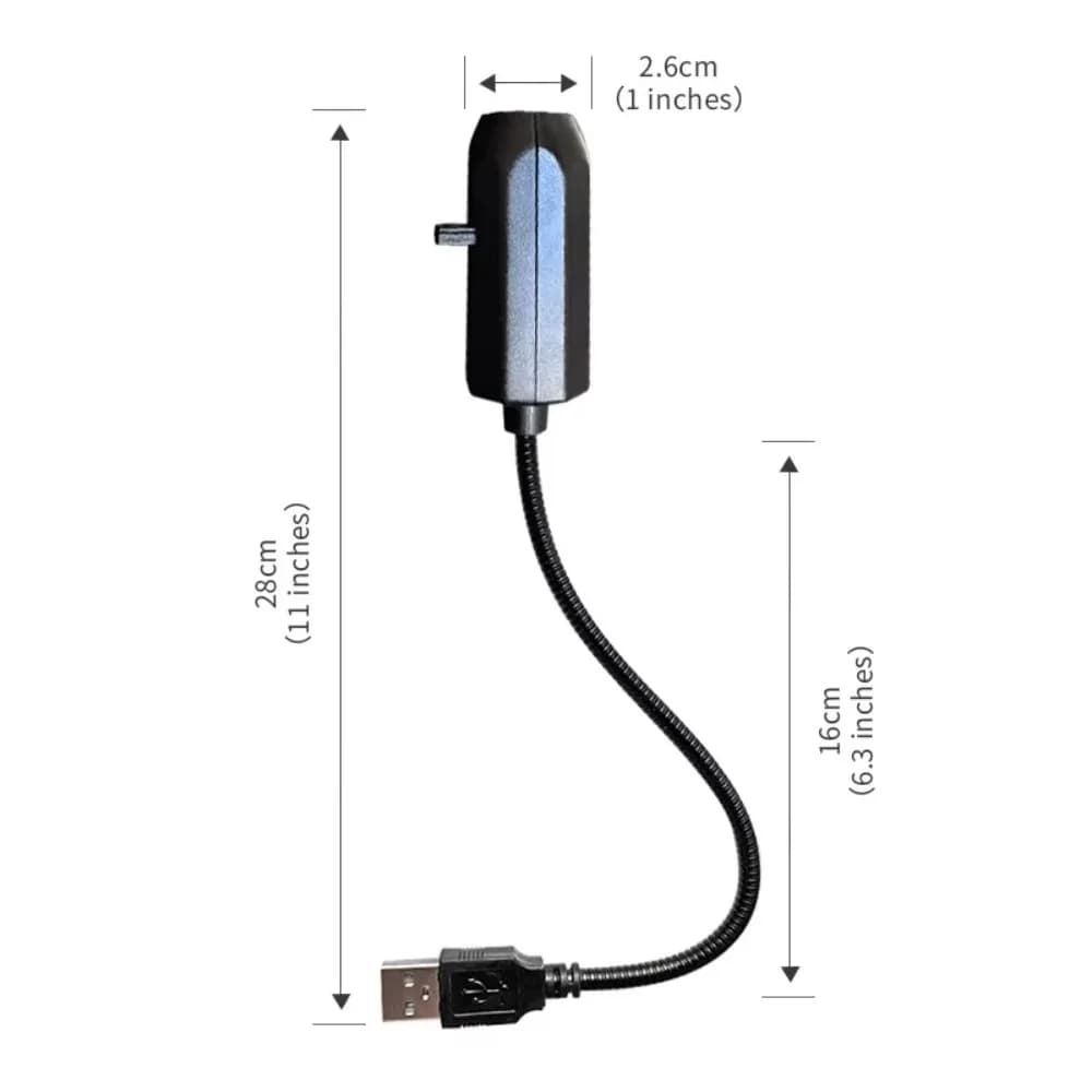 Mini USB Ay Projeksiyon Gece Lambası, 3 Renk