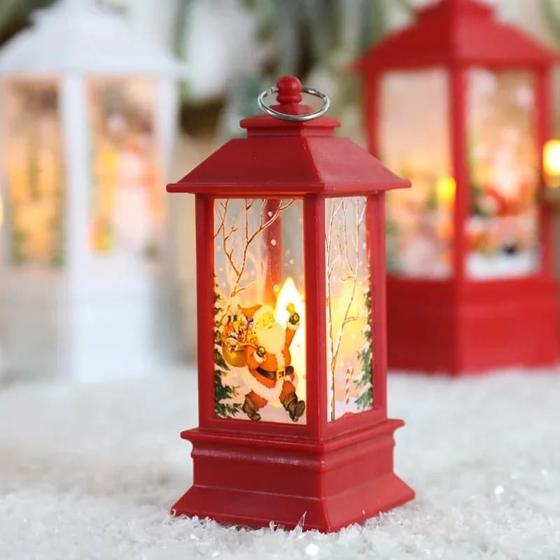 Mini LED Mum Fener Gece Lambası, Cadılar Bayramı Dekorasyonu