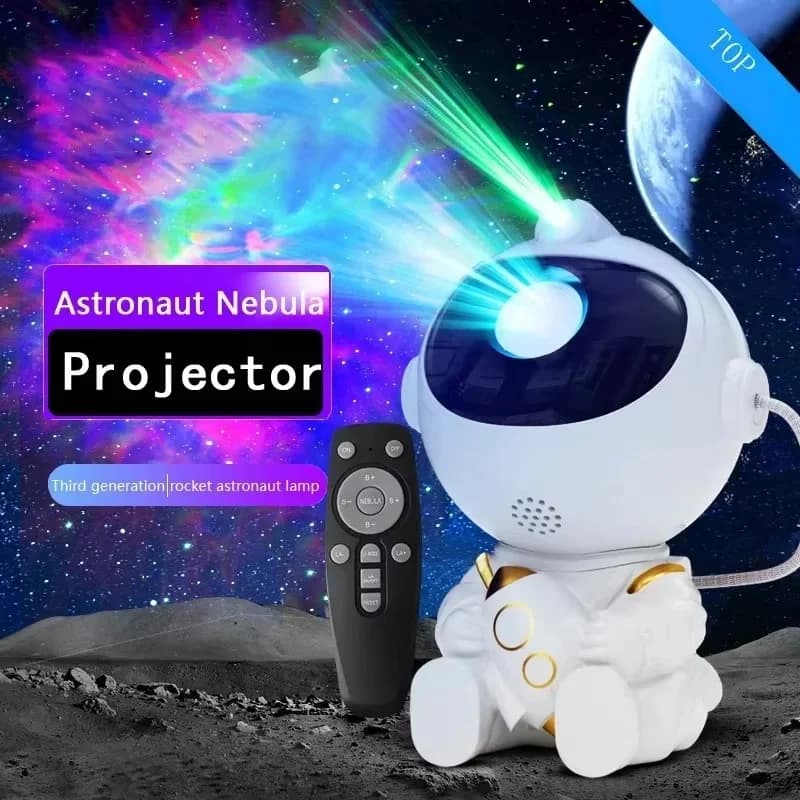 Astronot Uzay Projeksiyonlu LED Gece Lambası