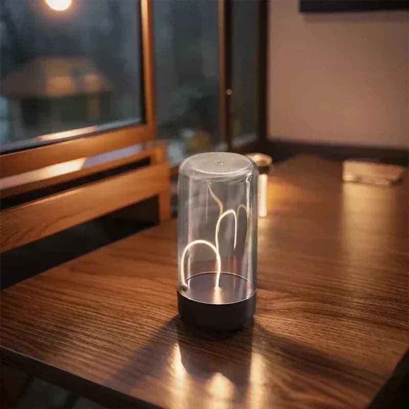 Şarj Edilebilir Manyetik Mini LED Ampul Gece Lambası