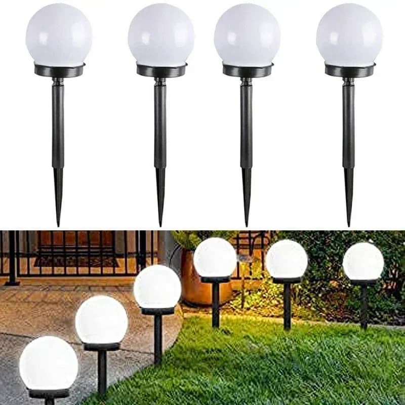 Güneş Enerjili LED Bahçe Topu Işığı